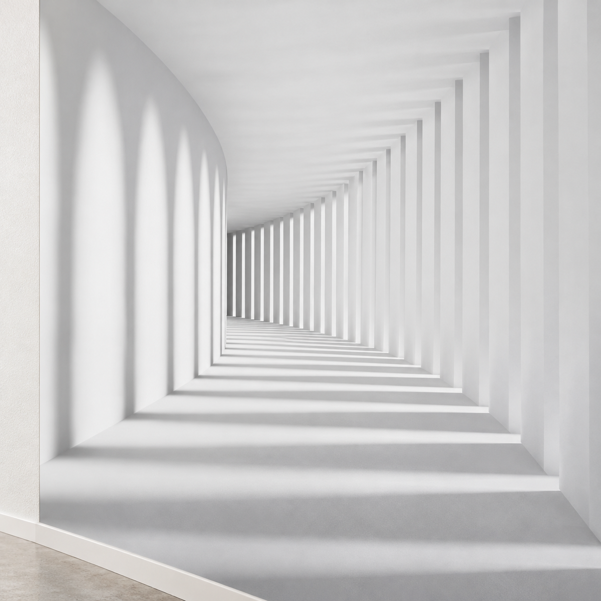 Endless Passage Architectural-Effect Wall Mural